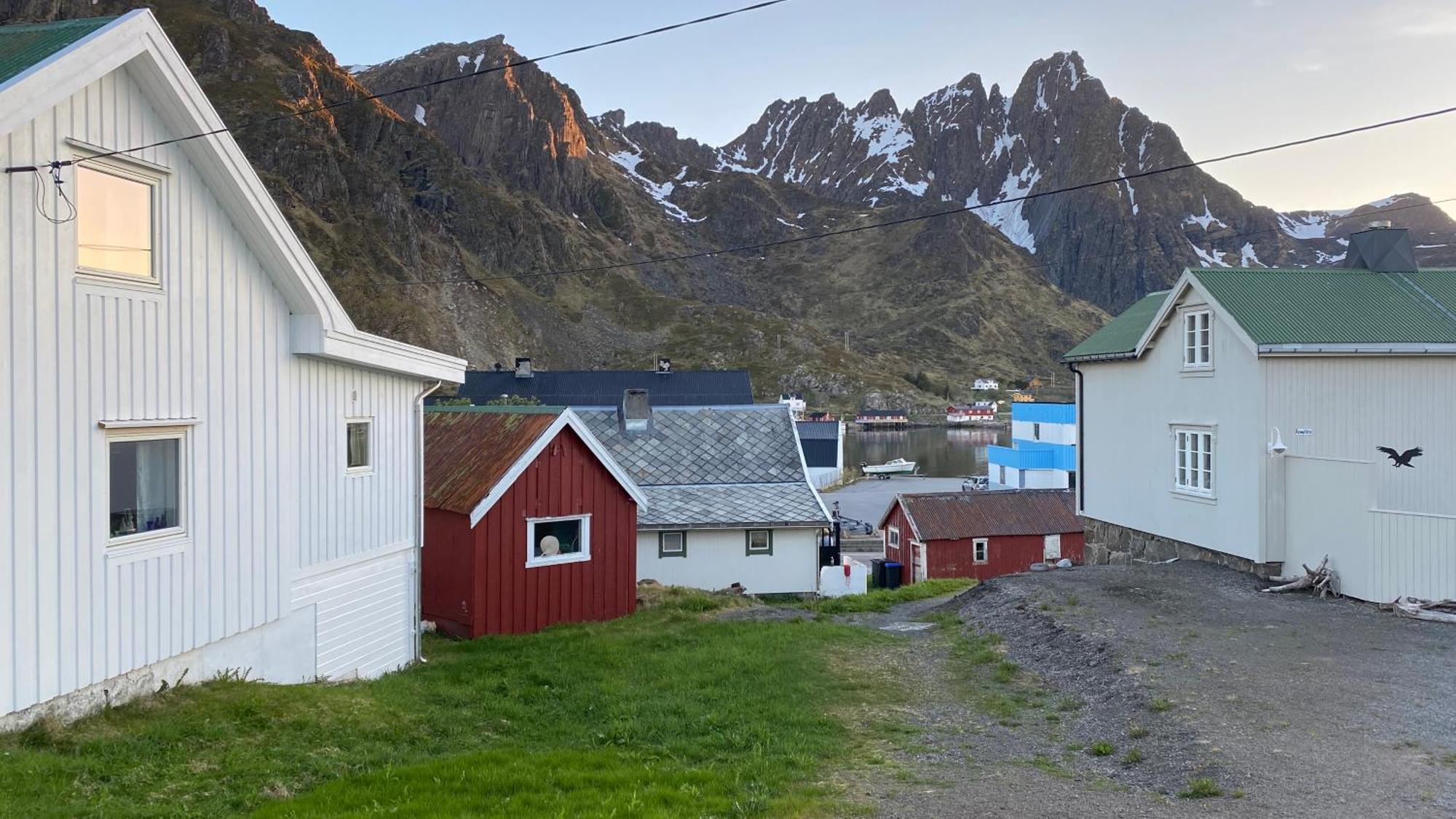 Nordlandshuset "Lottebakken", Ballstad In Lofoten Екстериор снимка